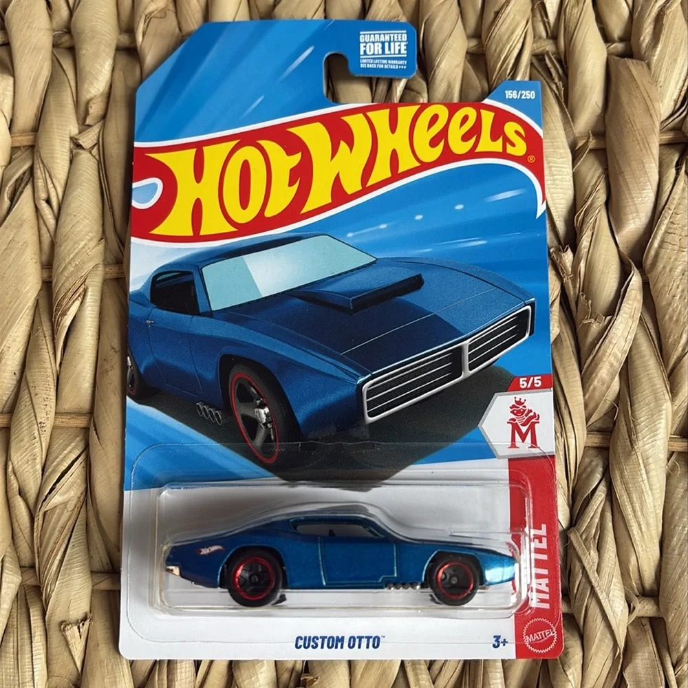 Mattel Hot Wheels Custom Otto Metallic Blue Muscle Car Hotwheeels 2026 New